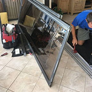 sliding glass door frame repair Aventura